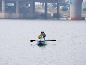 小伙将结束约3500公里的长江漂流之旅 5天后将在崇明岛上岸